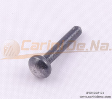 spilli ott invecchiato argento  testa tonda mm 19