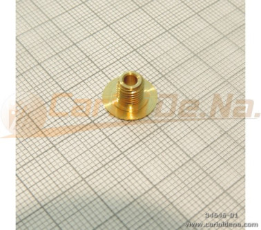 BOCCOLE OTT FILETTATE PER TASTI CROM PUNZ mm 6.4 ( ABBINATO A 34547 )