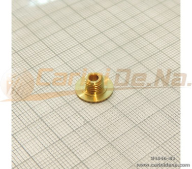 BOCCOLE OTT FILETTATE PER TASTI CROM PUNZ mm 4.8 ( ABBINATO A 34547 ) FORO mm 2.95+0.03-0.02