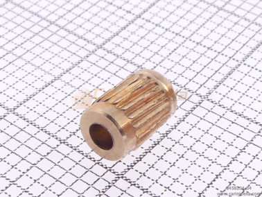 boccole ott d 4 x 6 f2 godronata per tasti legno  ts28773