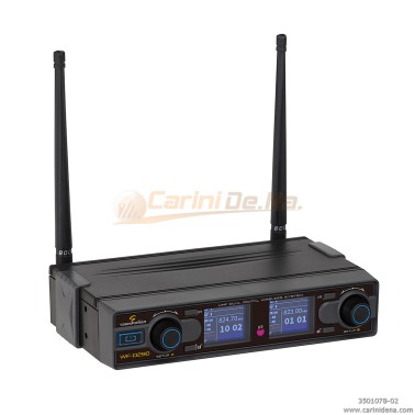 RADIOMICROFONO SOUNDSATION DIGITALE DOPPIO UHF WF-D290HP 1TX MANO + 1TASC. HEADSET 823-832MHz