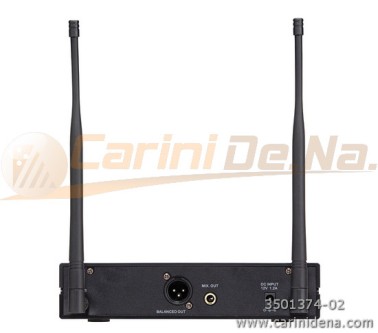 RADIOMICROFONO SOUNDSATION TRUE DIVERSITY UHF WF-U1300H 300 CANALI TX A MANO 823-832Mhz