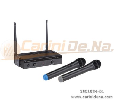 RADIOMICROFONO SOUNDSATION UHF WF-U24HH 4 CANALI 2 TX A MANO 863-865MHz