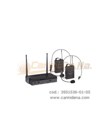 RADIOMICROFONO SOUNDSATION UHF WF-U24PP 4 CANALI 2 TX POCKET 863-865MHz