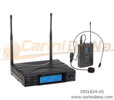RADIOMICROFONO SOUNDSATION TRUE DIVERSITY UHF WF-U1300P 300 CANALI TX POCKET 823-832Mhz