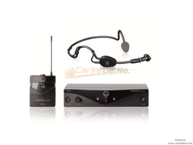 RADIOMICROFONO AKG WMS 45 PERCEPTION SPORT RADIO MICROFONO SPORT SET BD A 530,025 - 559,000 MHZ