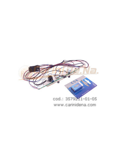 MICROFONO FISA MP-01M - CAPSULE ECO 0+1 MONO - BATT. INT.9V SENZA CAVO