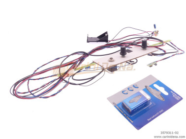 MICROFONO FISA MP-31M - CAPSULE ECO 3+1 MONO - BATT. INT.9V SENZA CAVO