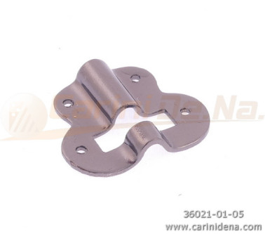 PLACCHETTE FERRO PER ROTELLE ESTERNE - CANNA FUCILE