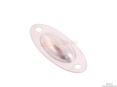 COPRISPILLA A2 ACCIAIO OVALI - GREZZI