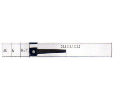 linguette voci tipo c  30   6 re  25 6 x 3 4 x 2 2