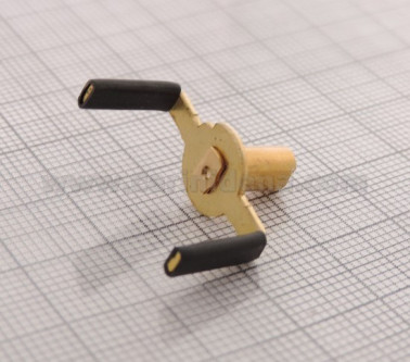 REGISTRI BASSI - CROCETTE OTTONE CAM + GOMMINI + PERNO MONTATO