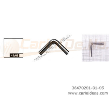 PIZZI CANNA FUCILE 44AG - 35B - mm 25 X 25 - R  7