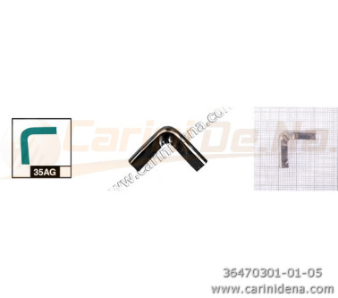 PIZZI CANNA FUCILE 35AG - 35CH - mm 21x 21 - R  7