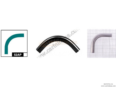 PIZZI CANNA FUCILE 52AP - mm 33 X 33 - R 22