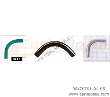 pizzi canna fucile 52ap  mm 33 x 33  r 22