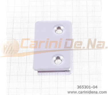 placchette svizzere ferro 438 x 252  cromate