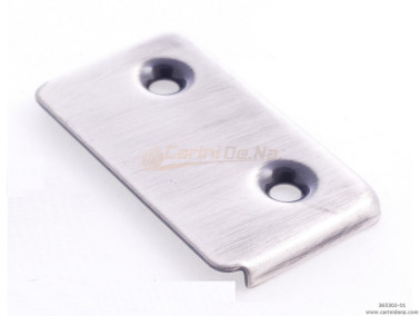 PLACCHETTE SVIZZERE FERRO 43.8 X 25.2 - INVECCHIATO ARGENTO