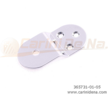 placchette serram extra a 3 viti svasate  cromate