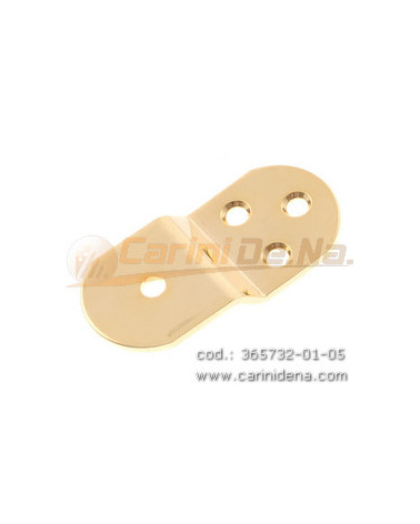 PLACCHETTE SERRAM. EXTRA A 3 VITI SVASATE - DORATE