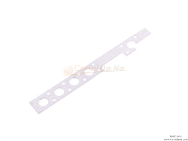 PLACCHETTE ALLUM. MECCANICHE 2 ASOLE SX mm 116 X 13