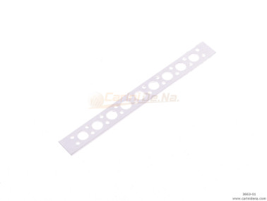 PLACCHETTE ALLUM. MECCANICHE mm 105 X 12 - PLA0107