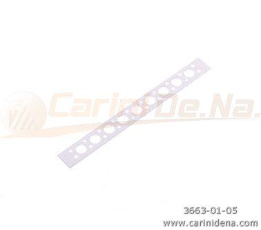 PLACCHETTE ALLUM. MECCANICHE mm 105 X 12 - PLA0107