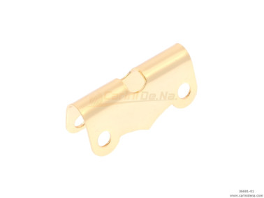 SCATOLE MANALE ACCIAIO mm 34 MEDIE - DORATE