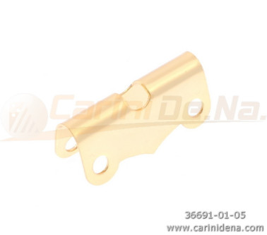 SCATOLE MANALE ACCIAIO mm 34 MEDIE - DORATE