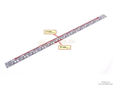 STRISCETTE PORTARIPETINI  12 FORI P 18 mm