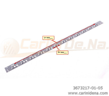 striscette portaripetini  12 fori p 2318 mm