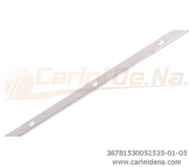 BLOCCASONIERE - STRISCETTE ALL. FORATE SPES mm 1.5 X 300 X 5 - FORO 2.5 PASSO 35