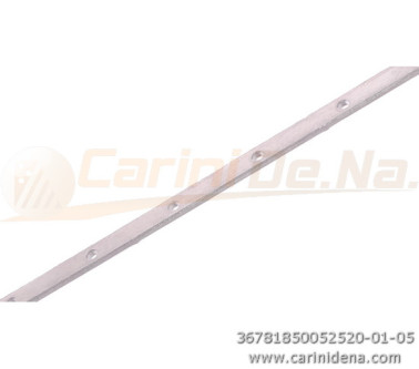 bloccasoniere  striscette all forate spes mm 18 x 500 x 5  foro 25 passo 20