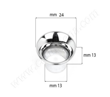 trombette ottone  cromate n 2414 x 13