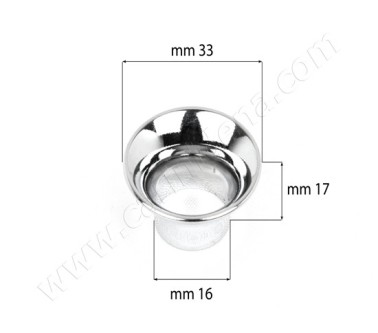 BRASS TRUMPET N 33/16 X 17 CHROME