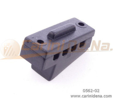 SUPPORTI CATORCETTI PLASTICA 4 FORI CON DENTE + COP