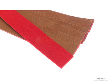 STRISCETTE PELLE E FELTRO mm 15 X 2.5 + 1