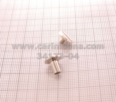 strappino sloveno cuoiofeltro  vite con dado ottone nik