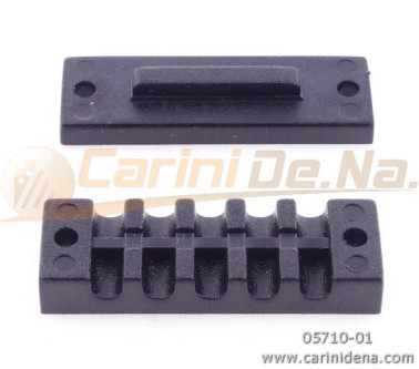 SUPPORTI CATORCETTI PLASTICA NC 5 FORI + COPERCHIO