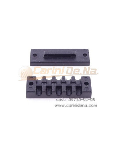 SUPPORTI CATORCETTI PLASTICA 5 FORI NC + COP