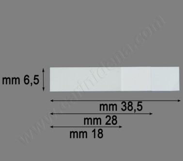 PELLI SINTETICHE  ML1A   4F 38.5 X 6.5