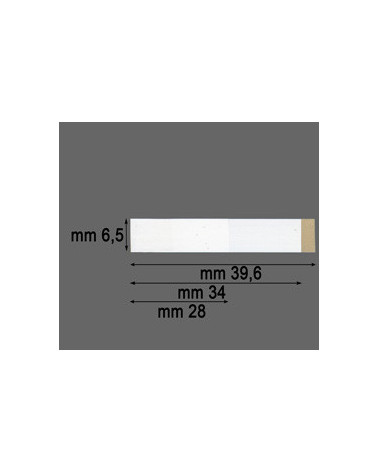 PELLI SINTETICHE  ML1A N 2A 39.6 X 6.5