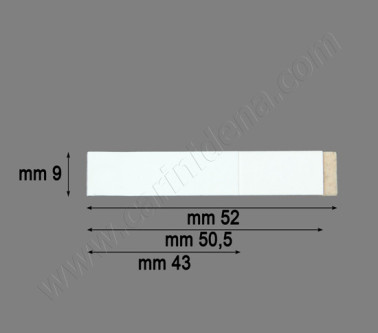 REED VALVE VIL 51,5 X 8,5 TERZETTI