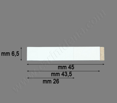 PELLI SINTETICHE SENZA FORO VIL 45 X 6,5 PRIME