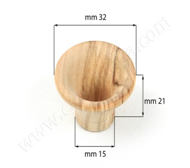 TROMBETTE LEGNO OLIVO 32/15X21