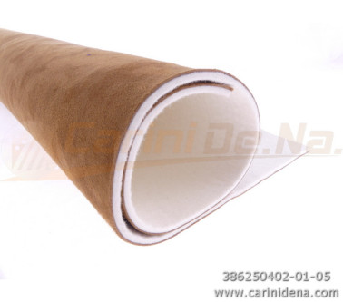 PELLE E FELTRO IN LASTRA (nr 1m2 0,10) SP. mm 2,5 (+-0,3) MARRONE/BIANCO