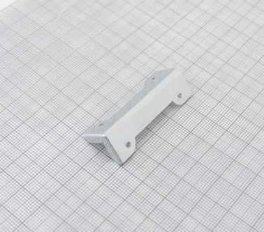 ANGOLI DECORAZIONE PER DIATONICI  - SVIZZERI mm 45 - CROMATI