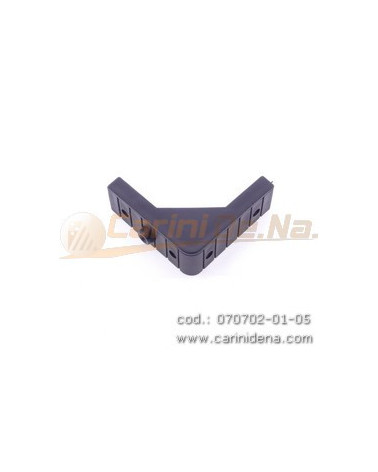 ANGOLI PROTEZIONE PER ASTUCCI - PLASTICA RETTANGOLARI CON PIEDINO SINISTRI