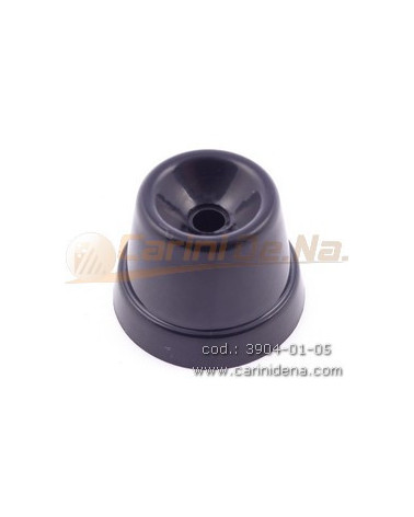 PIEDINI PLASTICA ROTONDI D25 X 19 mm NERI