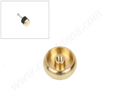 PIEDINI SLAVI OTTONE SOLO TORNITO - GREZZO - TS68001